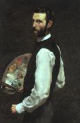 Frederic Bazille Self Portrait oil painting